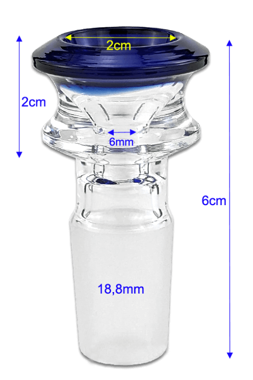 Köpfchen 18,8mm großer Durchlass