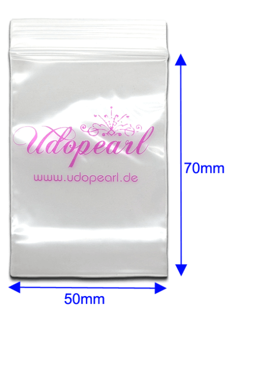 Zipperbags Baggys 50x70mm Udopearl