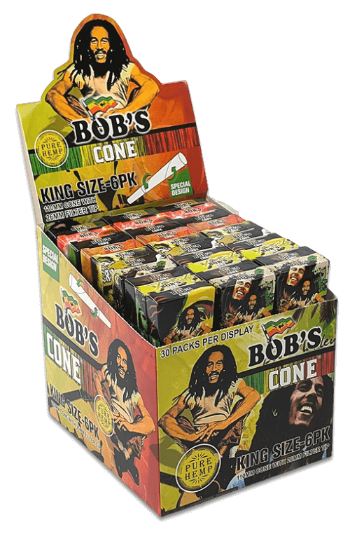 6 vorgerollte Bob Marley Cones