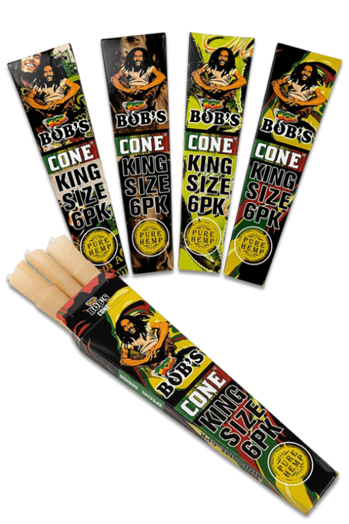 6 vorgerollte Bob Marley Cones