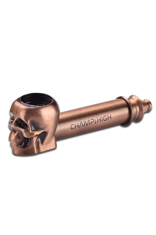 CHAMP-HIGH-METAL-SKULL-PIPE-Kupfer