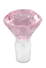 Diamant-Kopf-bong-Pink