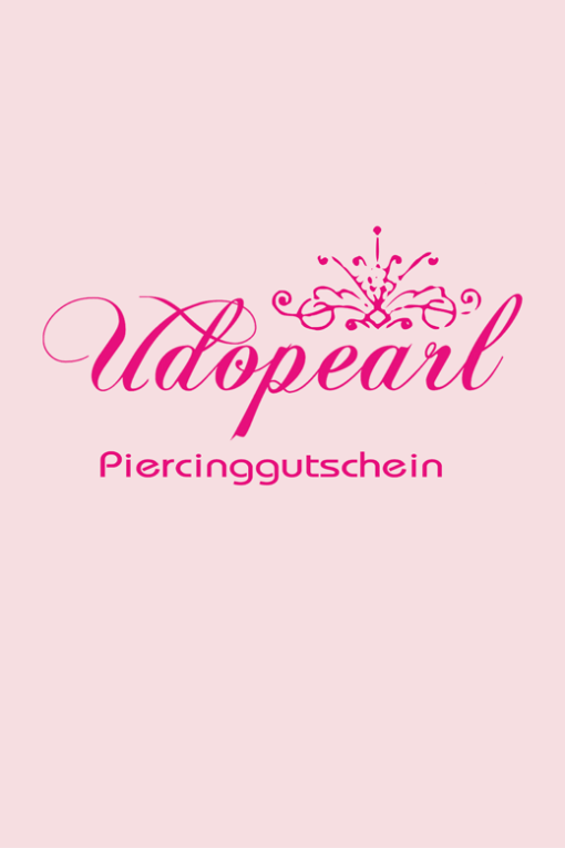 Piercing-Gutschein-Vorlage