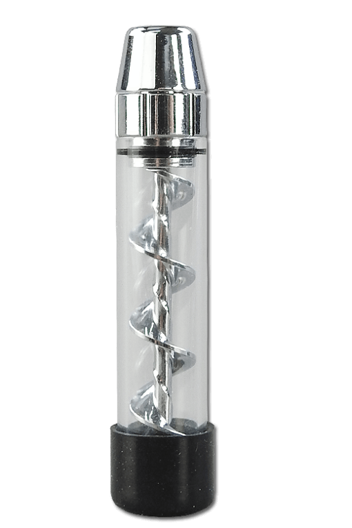 Twisty-Glass-Blunt-7P-Mini-Silber